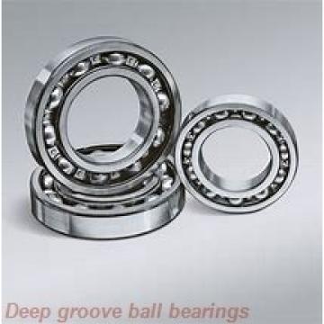 17 mm x 40 mm x 12 mm  KOYO 6203Z deep groove ball bearings