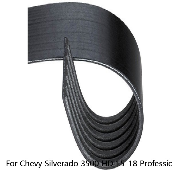 For Chevy Silverado 3500 HD 15-18 Professional Standard V-Ribbed Serpentine Belt