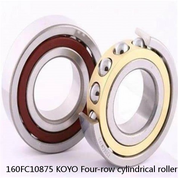 160FC10875 KOYO Four-row cylindrical roller bearings #1 small image