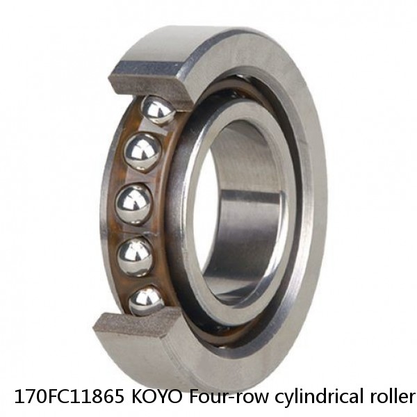 170FC11865 KOYO Four-row cylindrical roller bearings #1 small image