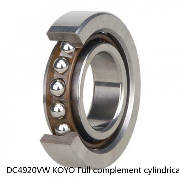 DC4920VW KOYO Full complement cylindrical roller bearings #1 small image