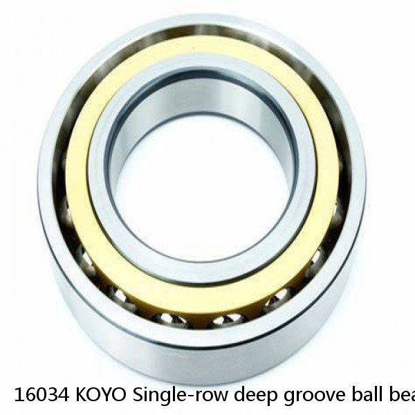 16034 KOYO Single-row deep groove ball bearings #1 small image