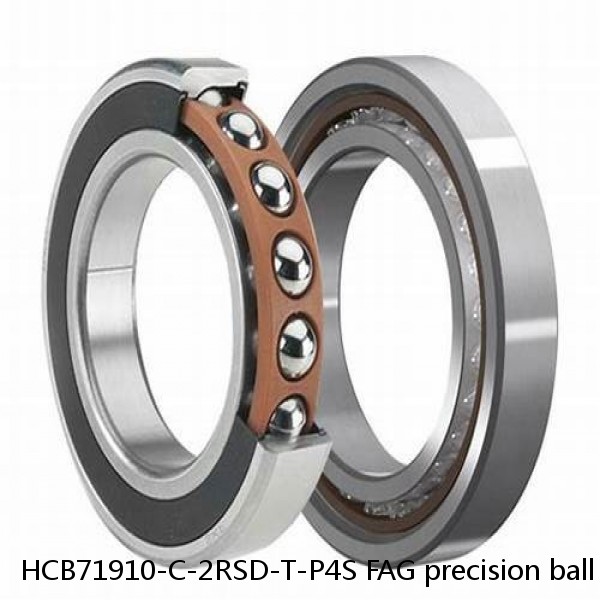 HCB71910-C-2RSD-T-P4S FAG precision ball bearings #1 small image