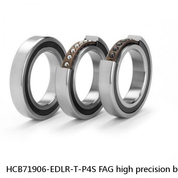 HCB71906-EDLR-T-P4S FAG high precision ball bearings