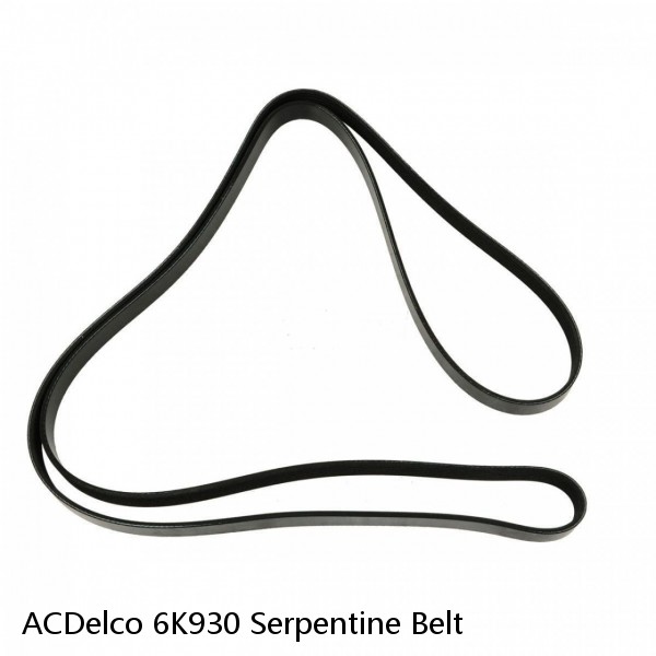 ACDelco 6K930 Serpentine Belt #1 small image