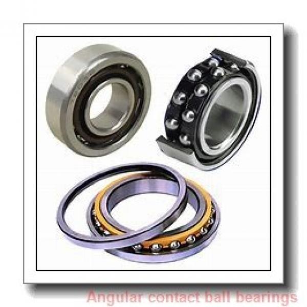 20 mm x 52 mm x 15 mm  FBJ 7304B angular contact ball bearings #1 image