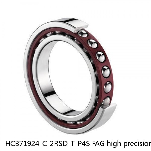 HCB71924-C-2RSD-T-P4S FAG high precision bearings #1 image