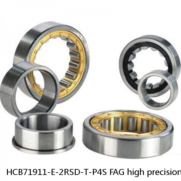 HCB71911-E-2RSD-T-P4S FAG high precision bearings #1 image