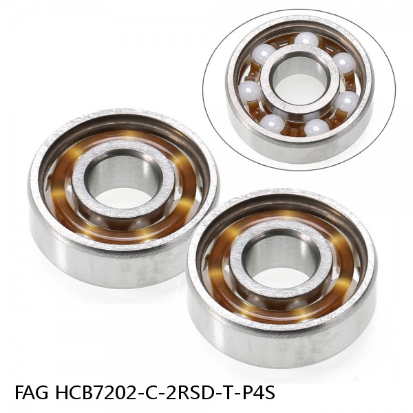 HCB7202-C-2RSD-T-P4S FAG high precision ball bearings #1 image