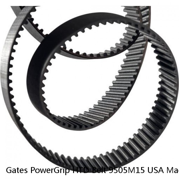 Gates PowerGrip HTD Belt 9505M15 USA Made #1 image