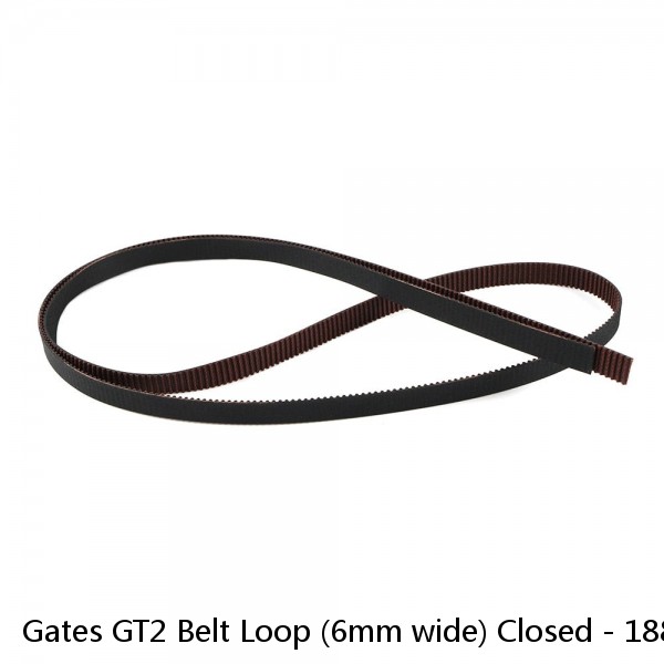 Gates GT2 Belt Loop (6mm wide) Closed - 188mm - 188-2GT-6RF #1 image