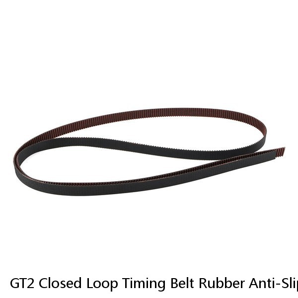 GT2 Closed Loop Timing Belt Rubber Anti-Slip 2GT 6mm 100-188mm Synchronous Belt #1 image