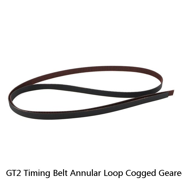 GT2 Timing Belt Annular Loop Cogged Geared Rubber 6mm Width 2mm Pitch 110-2GT #1 image