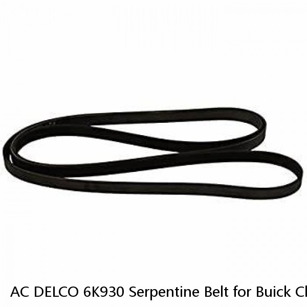 AC DELCO 6K930 Serpentine Belt for Buick Chevy GMC Pickup Truck Pontiac Olds #1 image