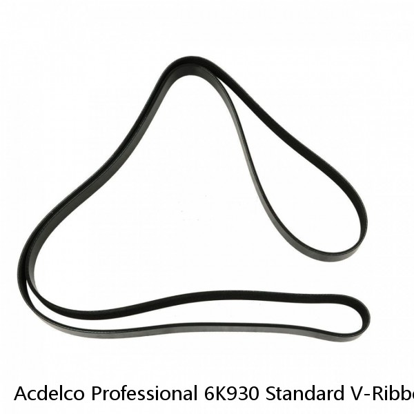 Acdelco Professional 6K930 Standard V-Ribbed Serpentine Belt #1 image